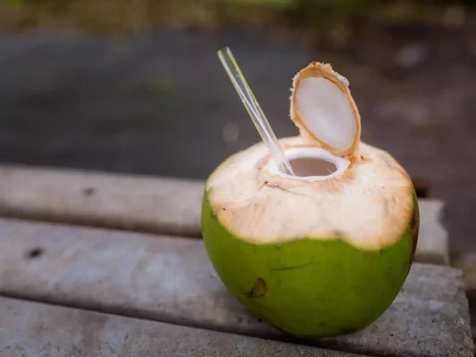 dehydration coconut water
